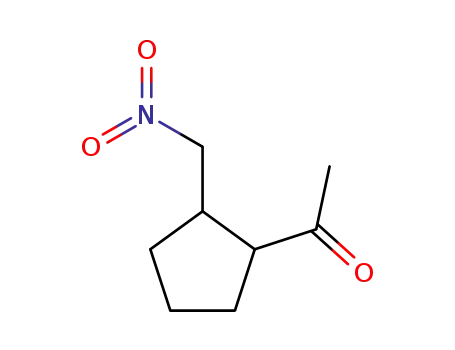 Ethanone, 1-[2-(nitromethyl)cyclopentyl]- (9CI)