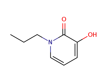 Molecular Structure of 90037-20-0 (1-Propyl-3-hydroxypyridine-2(1H)-one)