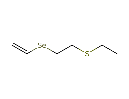 Molecular Structure of 90053-39-7 ({[2-(ethylsulfanyl)ethyl]selanyl}ethene)