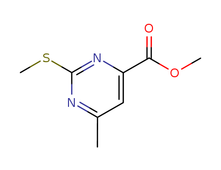 METHYL 6-METHYL-2-(METHYLTHIO)PYRIMIDINE-4-CARBOXYLATE