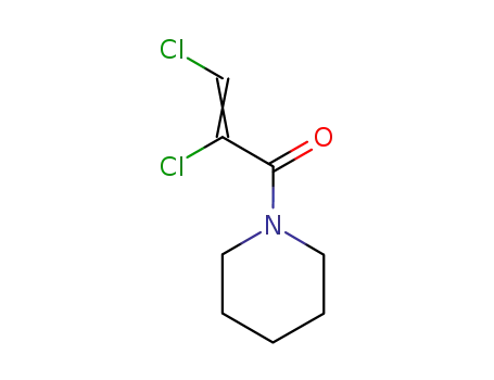 Molecular Structure of 90003-29-5 (Piperidine, 1-(2,3-dichloroacryloyl)- (7CI))