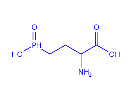 Butanoic acid, 2-amino-4-(hydroxyphosphinyl)-, (2S)-