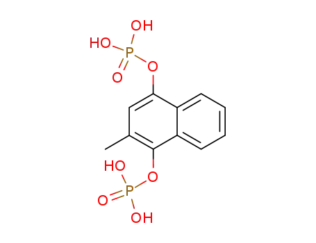 Molecular Structure of 84-98-0 (2-Methyl-1,4-naphthalenediol bis(dihydrogen phosphate))