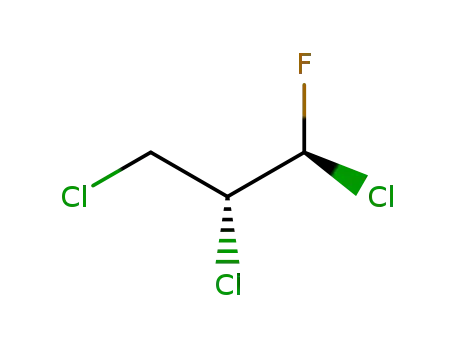 Molecular Structure of 67832-44-4 (1RS, 2SR-1-fluoro-1,2,3-trichloropropane)