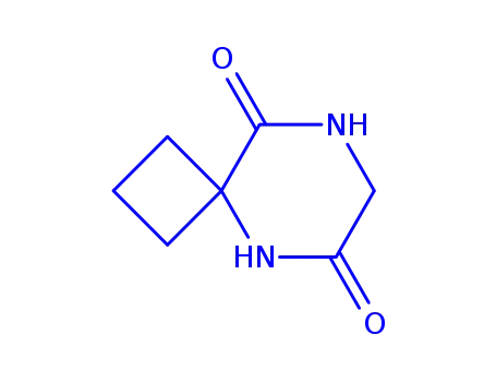 Molecular Structure of 90058-41-6 (5,8-Diazaspiro[3.5]nonane-6,9-dione(9CI))