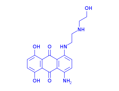 1-amino-5,8-dihydroxy-4-(2-(2-hydroxyethylamino)ethylamino)anthracene-9,10-dione