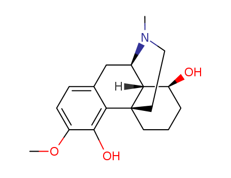 847-85-8,3-Methoxy-17-methylmorphinan-4,8β-diol,Linksdrehende niedrigerschmelzende Form von 3-Methoxy-17-methyl-morphinan-4,8-diol;Pseudocodeine,tetrahydro;