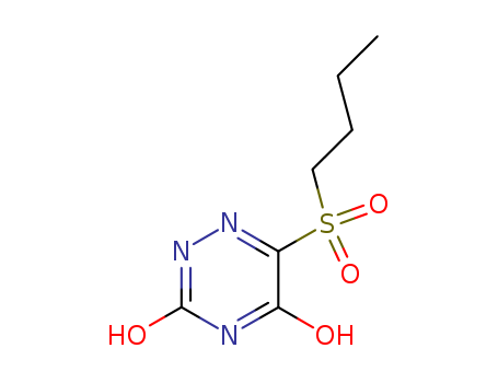 1,2,4-Triazine-3,5(2H,4H)-dione,6-(butylsulfonyl)-