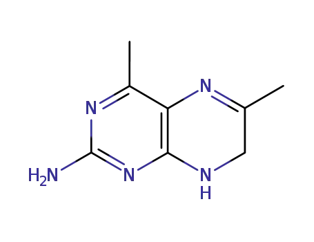 Pteridine, 2-amino-7,8-dihydro-4,6-dimethyl- (7CI)