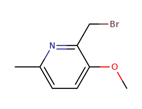 Pyridine,2-(bromomethyl)-3-methoxy-6-methyl-