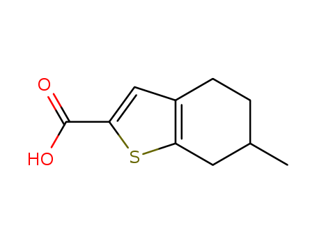 6-methyl-4.5.6.7-tetrahydrobenzo[b]thiophene-2-carboxylic acid