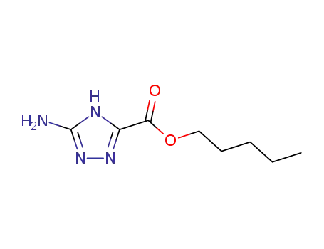 s-Triazole-3-carboxylic acid, 5-amino-, pentyl ester (6CI,7CI)