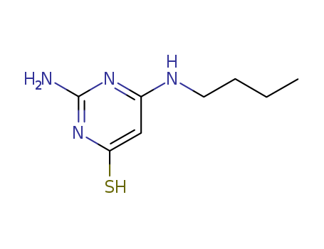 90112-08-6,2-amino-6-butylamino-1H-pyrimidine-4-thione,4-Pyrimidinethiol,2-amino-6-(butylamino)- (7CI); NSC 37718