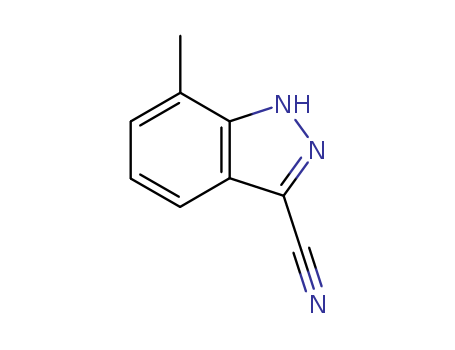 1H-Indazole-3-carbonitrile,7-methyl-