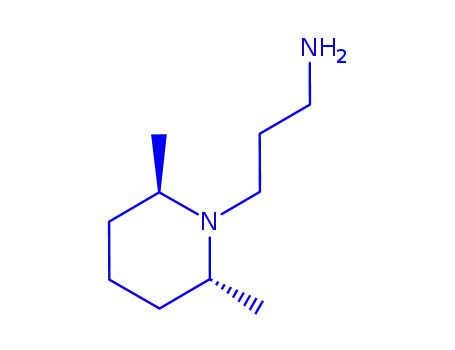 Molecular Structure of 85723-72-4 (3-(2,6-DIMETHYL-PIPERIDIN-1-YL)-PROPYLAMINE)