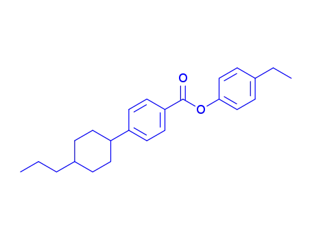 Molecular Structure of 90311-55-0 (4-Ethylphenyl-4'-Trans-PropylcyclohexylBenzoate)