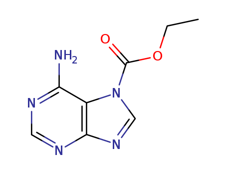 90223-71-5,ethyl 6-amino-7H-purine-7-carboxylate,