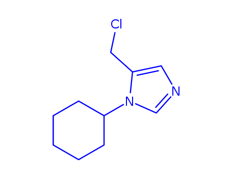 5-(chloromethyl)-1-cyclohexyl-1H-imidazole(SALTDATA: HCl)