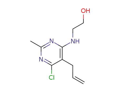 Ethanol, 2-((6-chloro-2-methyl-5-(2-propenyl)-4-pyrimidinyl)amino)-