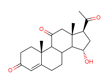 17-acetyl-15-hydroxy-10,13-dimethyl-2,6,7,8,9,12,14,15,16,17-decahydro-1H-cyclopenta[a]phenanthrene-3,11-dione