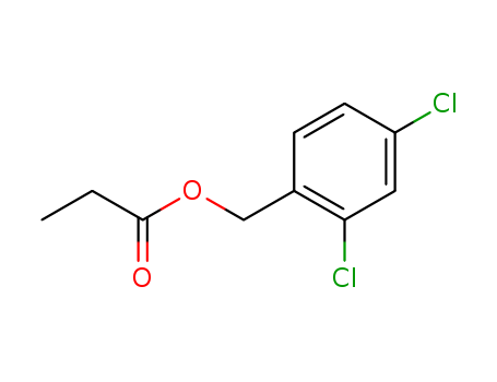 Benzenemethanol,2,4-dichloro-, 1-propanoate cas  85262-94-8