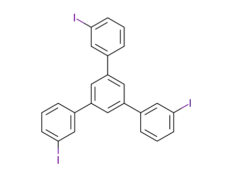 Molecular Structure of 855239-61-1 (1,3,5-Tris(m-iodophenyl)benzene)