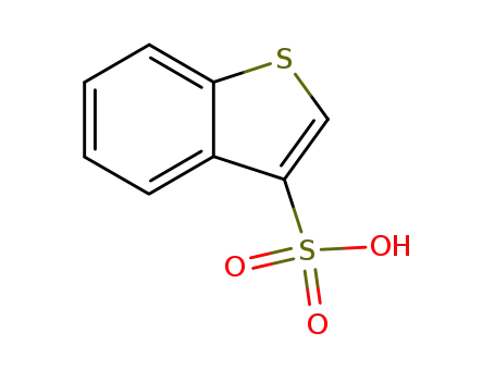 Molecular Structure of 90321-78-1 (Benzo[b]thiophene-3-sulfonic acid)