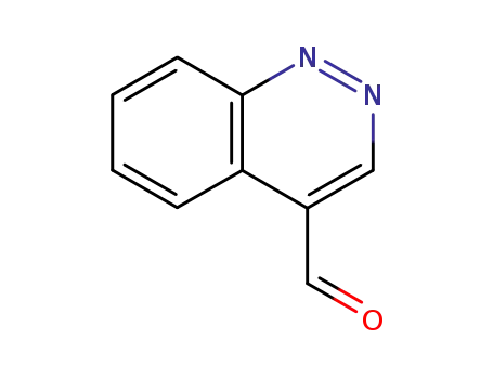 Molecular Structure of 90418-57-8 (4-Cinnolinecarboxaldehyde)
