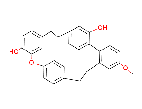 85318-25-8,riccardin A,3,6:15,18-Dietheno-8,12-metheno-12H-7-benzoxacycloeicosin-9,17-diol,1,2,13,14-tetrahydro-21-methoxy;