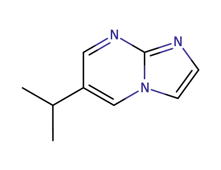 Imidazo[1,2-a]pyrimidine, 6-(1-methylethyl)- (9CI)