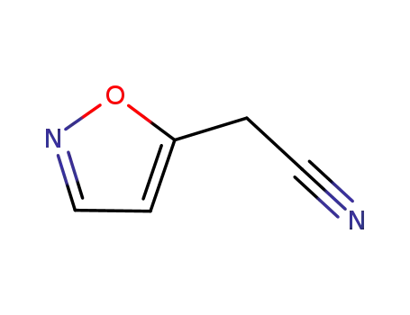 Molecular Structure of 854137-77-2 (isoxazol-5-ylacetonitrile)