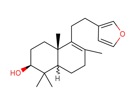 [2S,(+)]-5-[2-(3-Furanyl)ethyl]-1,2,3,4,4a,7,8,8aα-octahydro-1,1,4aβ,6-tetramethylnaphthalene-2β-ol