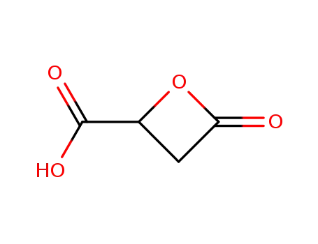 Molecular Structure of 90730-97-5 (2-Oxetanecarboxylic acid, 4-oxo-)