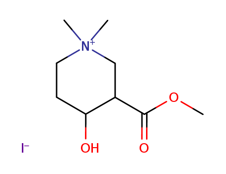 86343-58-0,3-Carboxy-1,1-dimethyl-4-hydroxypiperidinium iodide methyl ester,Piperidinium,4-hydroxy-3-(methoxycarbonyl)-1,1-dimethyl-, iodide (9CI)