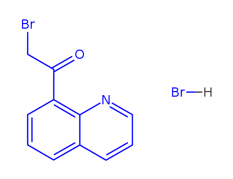 Ethanone,2-bromo-1-(8-quinolinyl)-, hydrobromide (1:1)