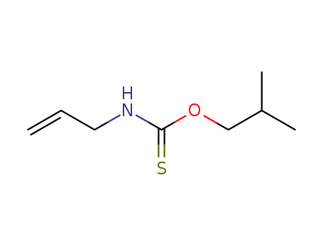 Molecular Structure of 86329-09-1 (2-PROPENYL-ORTHO-(2-METHYLPROPYL)CARBAMOTHIOATE)