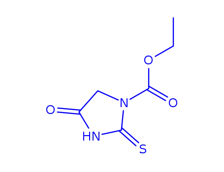 1-Imidazolecarboxylic  acid,  tetrahydro-4-keto-2-(thioketo)-,  ethyl  ester  (1CI)