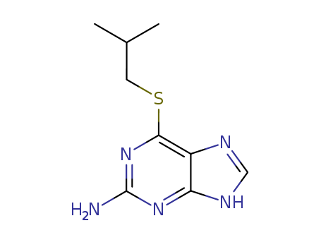 90644-39-6,6-[(2-methylpropyl)sulfanyl]-5H-purin-2-amine,