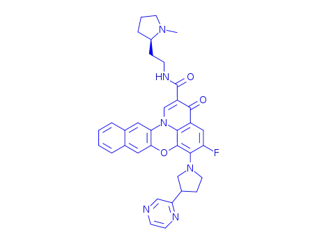 Molecular Structure of 865311-47-3 (CX-3543)
