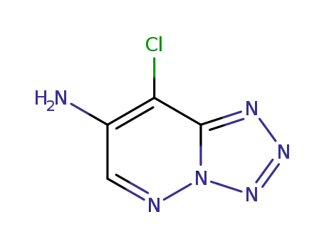 8-Chloro-tetrazolo(1,5-b)pyridazin-7-ylamine
