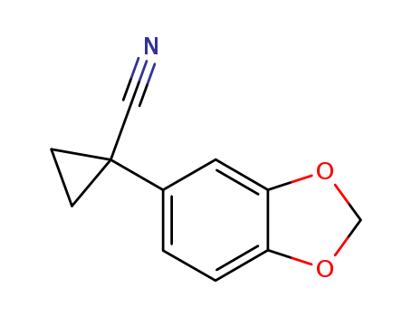 1-Benzo[1,3]dioxol-5-yl-cyclopropanecarbonitrile