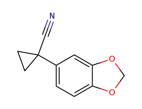 1-(Benzo[d][1,3]dioxol-5-yl)cyclopropanecarbonitrile