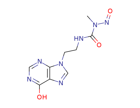 90642-37-8,1-methyl-1-nitroso-3-[2-(6-oxo-3,6-dihydro-9H-purin-9-yl)ethyl]urea,