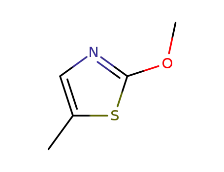 Molecular Structure of 79307-66-7 (Thiazole,  2-methoxy-5-methyl-)