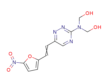 Molecular Structure of 794-93-4 (DIHYDROXYMETHYLFURATRIZINE)