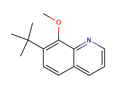 Molecular Structure of 792924-09-5 (7-tert-butyl-8-methoxyquinoline)