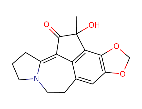 1H-Cyclopenta[jk][1,3]dioxolo[4,5-h]pyrrolo[2,1-b][3]benzazepin-1-one,2,7,8,10,11,12-hexahydro-2-hydroxy-2-methyl-