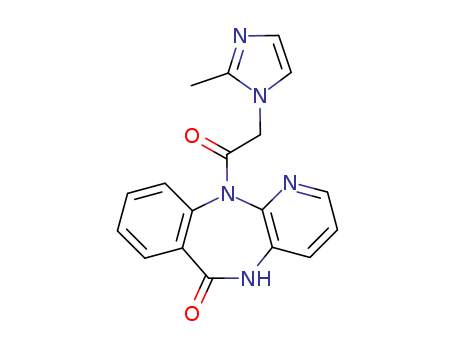 79276-55-4,11-[(2-methyl-1H-imidazol-1-yl)acetyl]-5,11-dihydro-6H-pyrido[2,3-b][1,4]benzodiazepin-6-one,