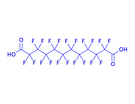 Molecular Structure of 865-85-0 (PERFLUORO-1,10-DECANEDICARBOXYLIC ACID)
