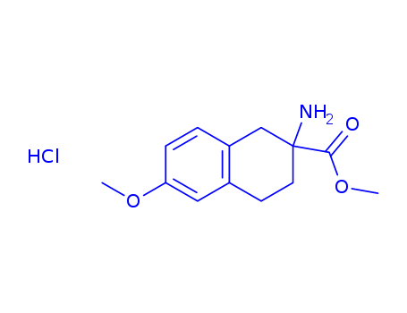 2-AMINO-6-METHOXY-1,2,3,4-TETRAHYDRO-NAPHTHALENE-2-CARBOXYLIC ACID METHYL ESTER HYDROCHLORIDE